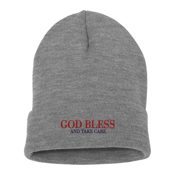 God Bless and Take Care Color Beanie