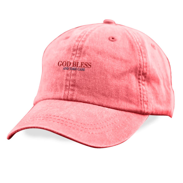 God Bless and Take Care Color Hat