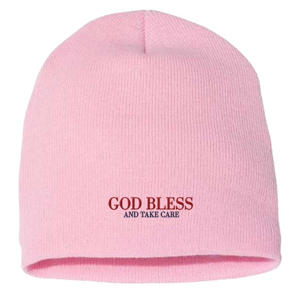 God Bless and Take Care Color Beanie